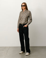 ANIMAL PRINT FLANNEL SHIRT