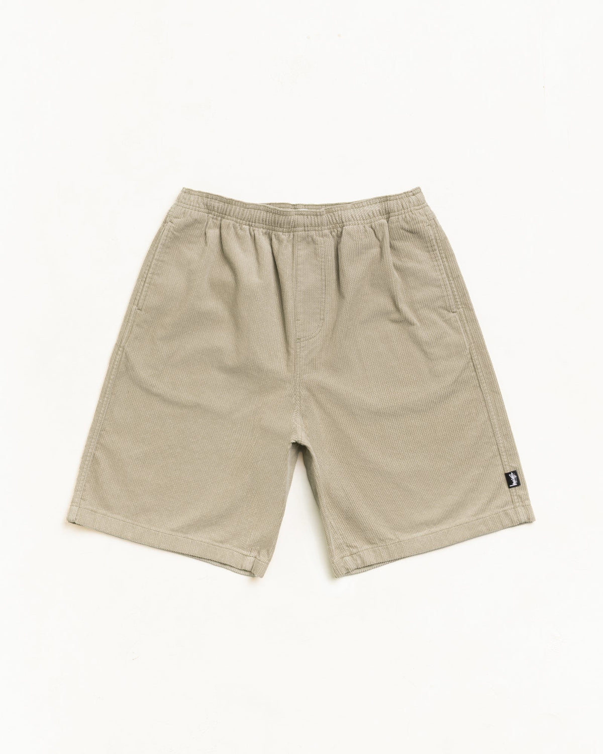 BAGGY TWILL CORD BEACH SHORT
