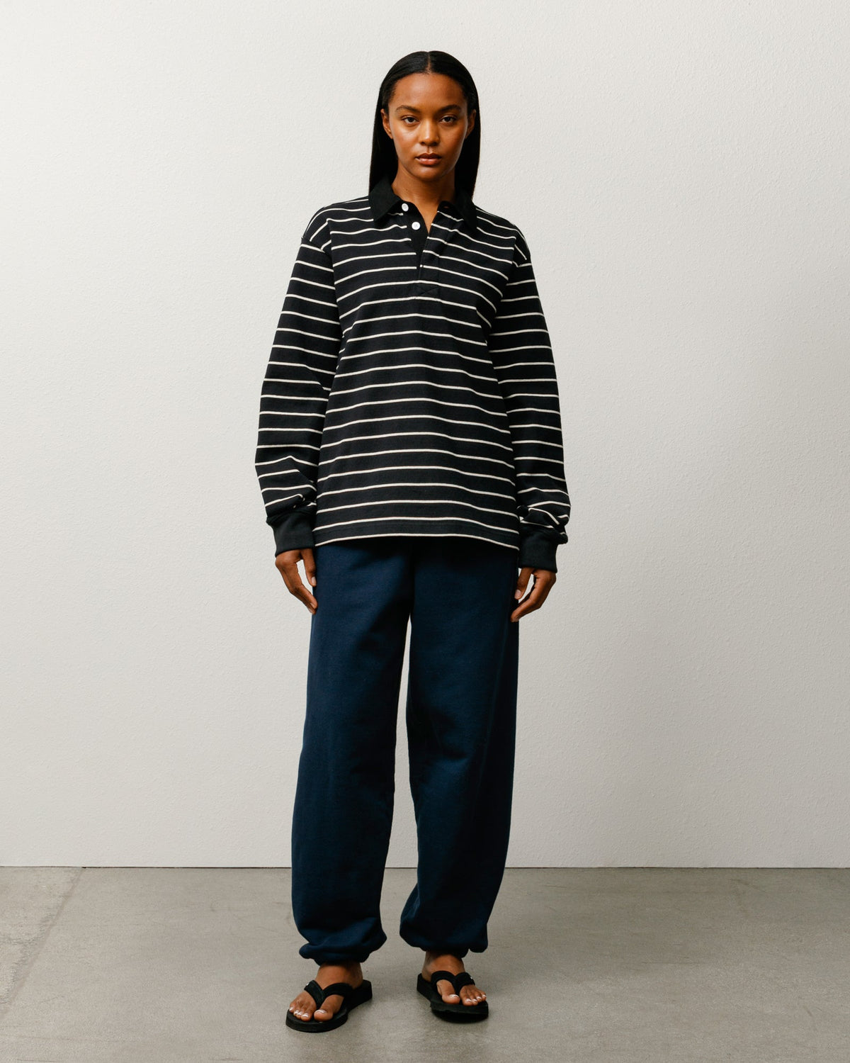 STRIPED RUGBY SHIRT