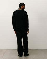 WAFFLE CASHMERE SWEATER