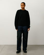 WAFFLE CASHMERE SWEATER