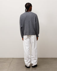 WAFFLE CASHMERE SWEATER