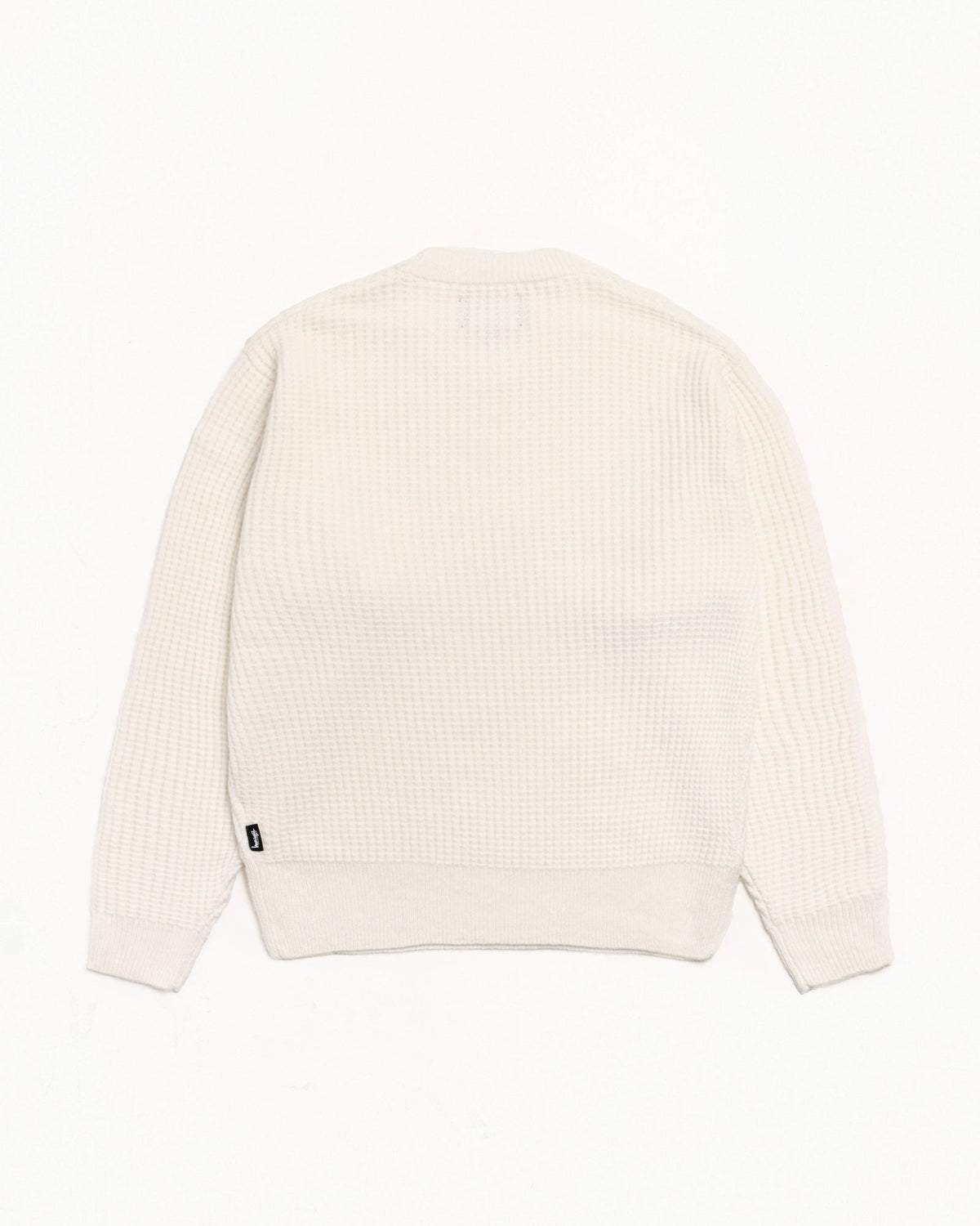 WAFFLE CASHMERE SWEATER