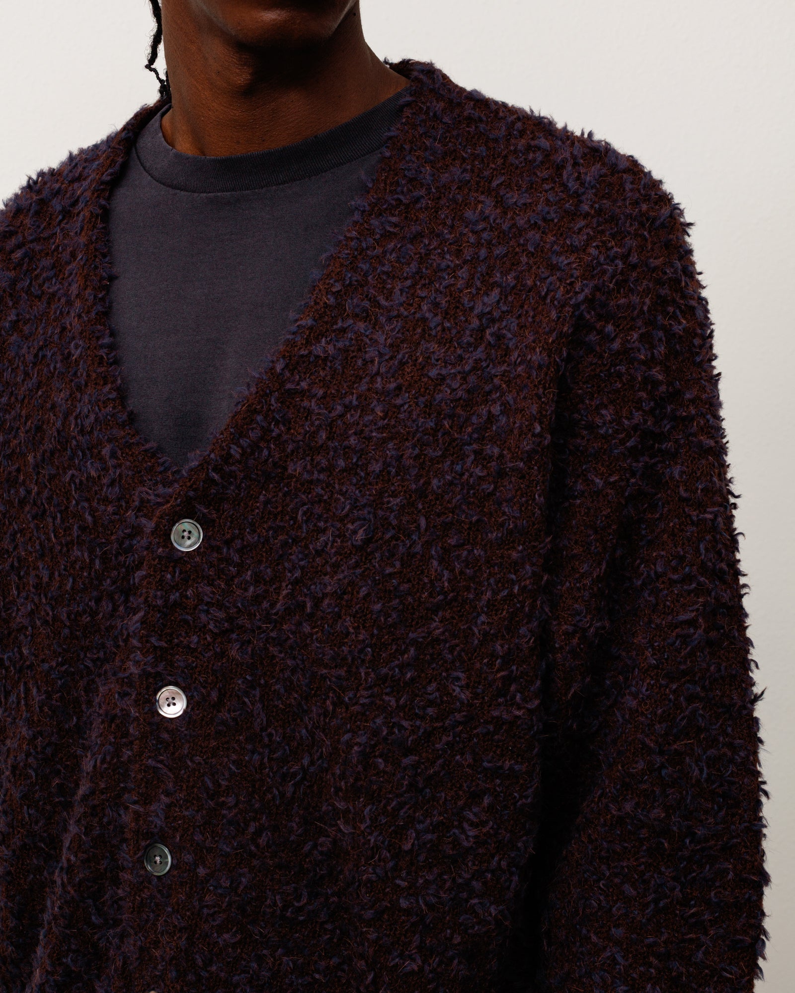 TEXTURED CARDIGAN