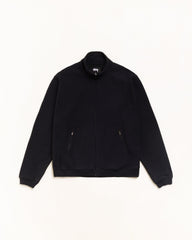 ZIP FLEECE MOCK NECK