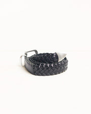 BRAIDED LEATHER BELT