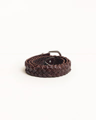 BRAIDED LEATHER BELT