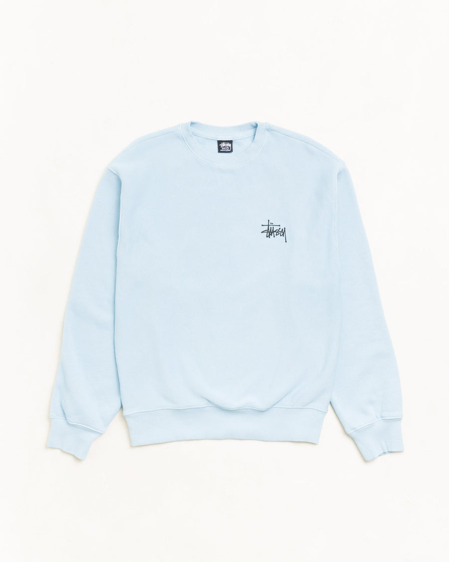 BASIC STÜSSY CREW GARMENT DYED