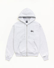 BASIC STÜSSY ZIP HOODIE