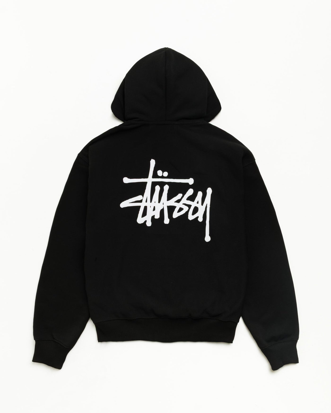 BASIC STÜSSY ZIP HOODIE
