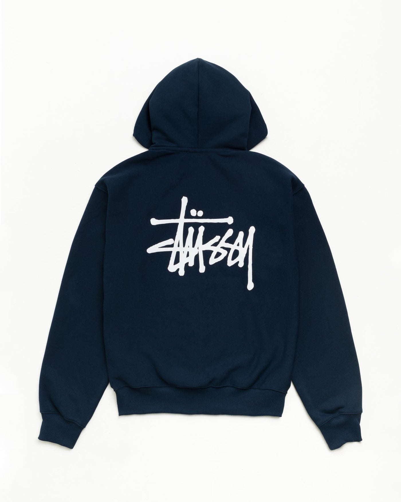 BASIC STÜSSY ZIP HOODIE