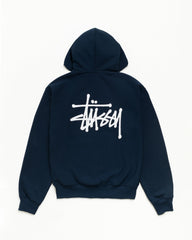 BASIC STÜSSY ZIP HOODIE