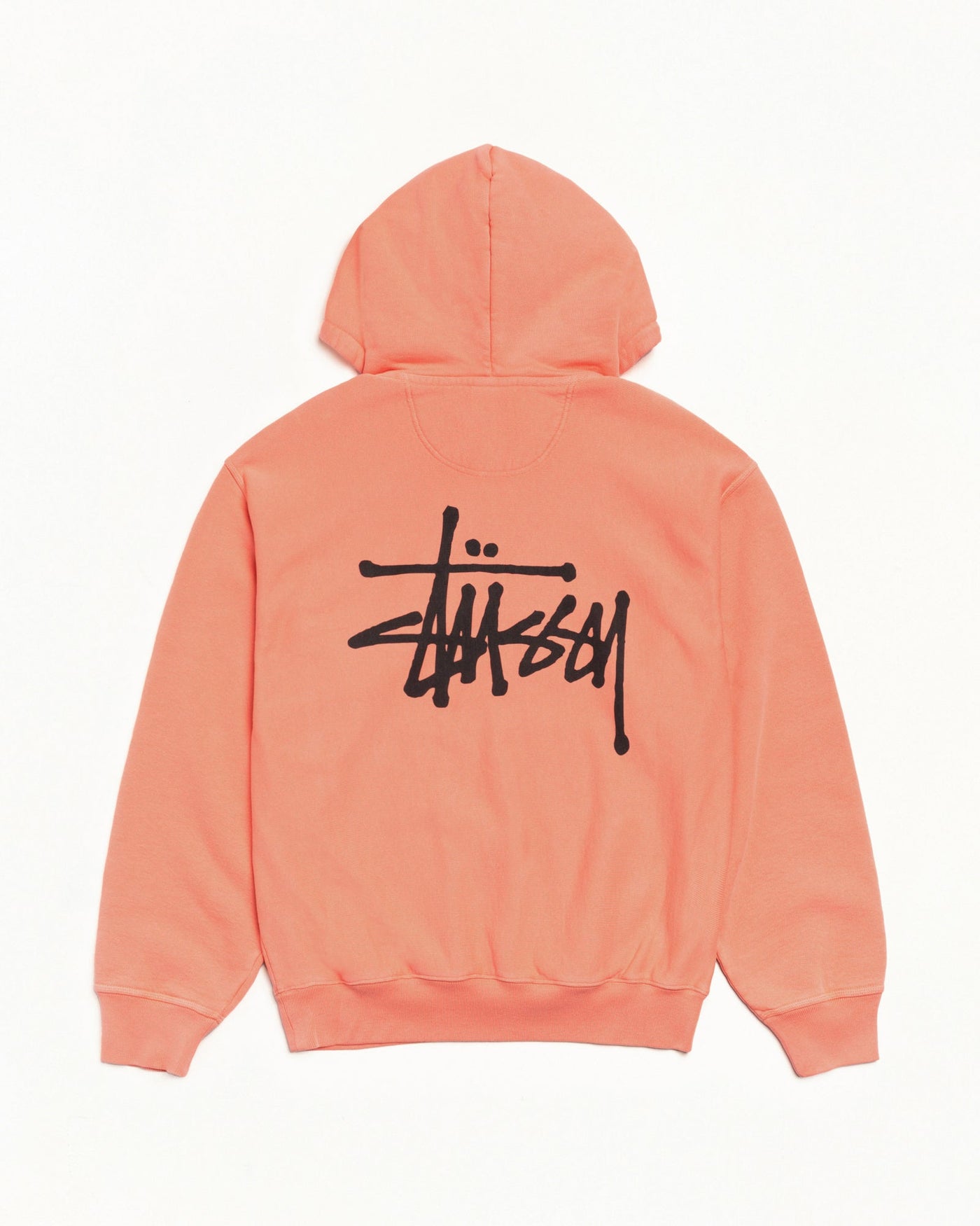 BASIC STÜSSY ZIP HOODIE