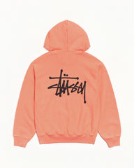 BASIC STÜSSY ZIP HOODIE