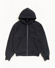 BEACH ROOTS ZIP HOODIE GARMENT DYED