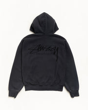 BEACH ROOTS ZIP HOODIE GARMENT DYED