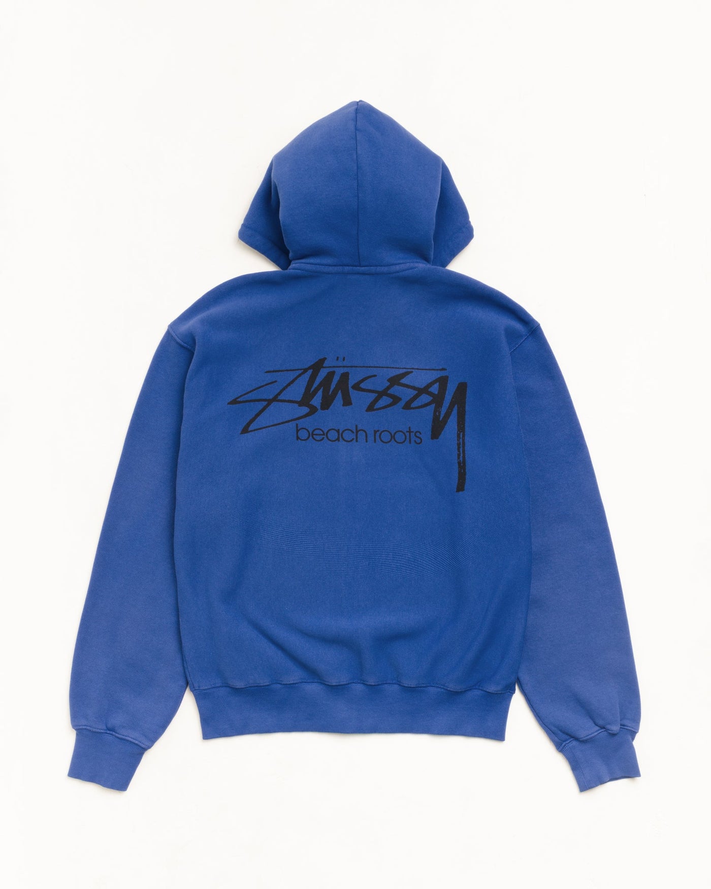 BEACH ROOTS ZIP HOODIE GARMENT DYED