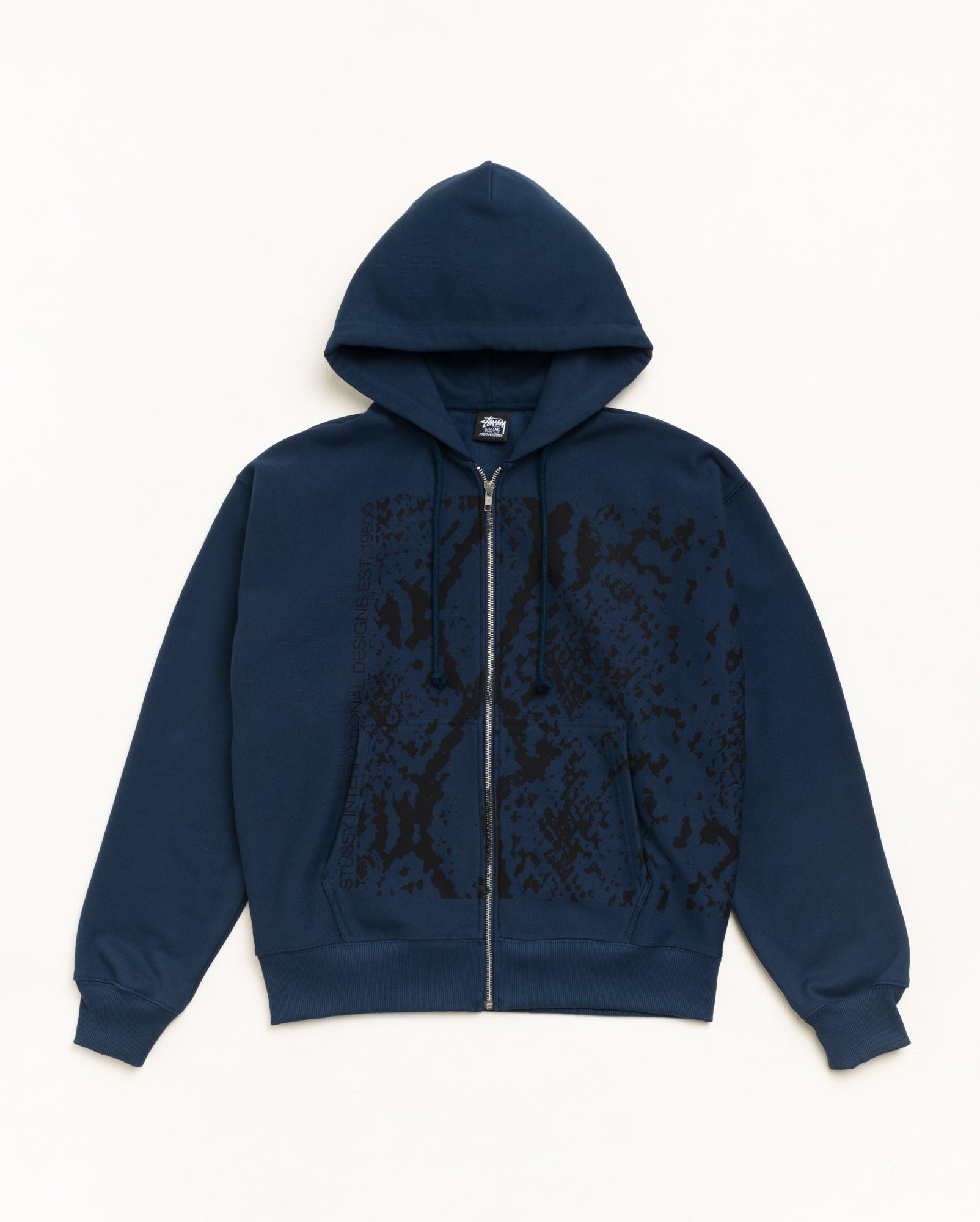 SNAKESKIN ZIP HOODIE